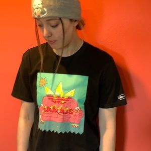 Zumiez graphic Tshirt “Adidas skateboard”